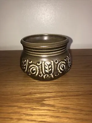 Buy Shorter & Son Pottery Vintage Brown Sugar Bowl  • 2.50£