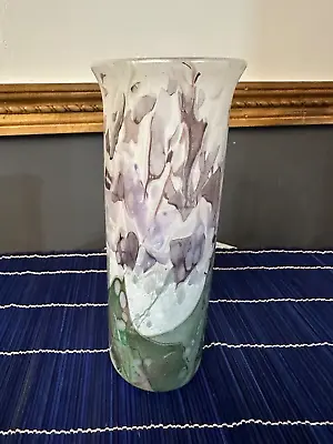 Buy Isle Of Wight Glass Small Vase/ Iridescent / Label • 28.45£