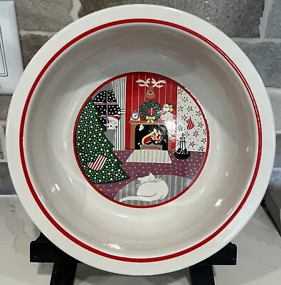 Buy Vintage Noritake  Twas The Night Before Christmas  Dinnerware, Serving Bowl 9” • 22.77£