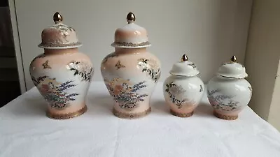 Buy Four Vintage St Michael (M&S) Jars Made In Japan 1990-1988 Interior Design  • 19.99£