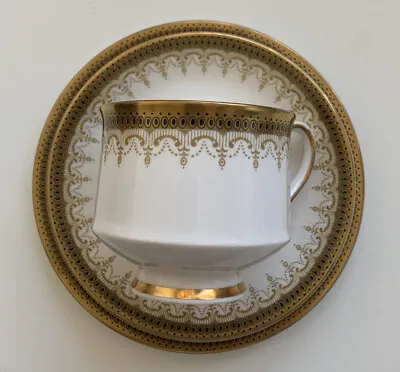 Buy Paragon Athena Gold English Fine Bone China Tea Cup Saucer Plate Trio • 8£