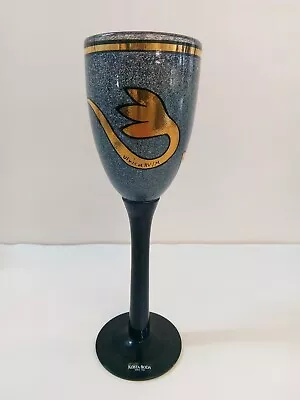 Buy Signed 'Kosta Boda' Wine Glass / Goblet By Ulrica Hydman-Vallien. Artist 'Coll' • 14.90£