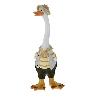 Buy  Simulated Duck Ornament Resin Lovers Shape Decor Garden Animal Figurines Statue • 12.29£