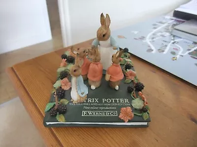 Buy Lovely Beatrix Potter Figure Group The Tale Of Peter Rabbit By F Warne 2000 • 26£