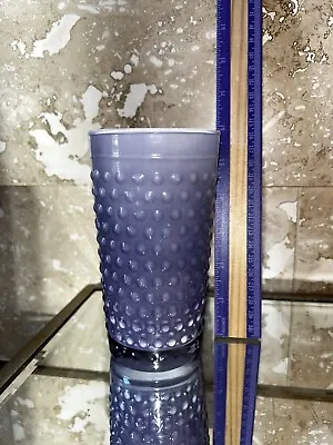 Buy Vtg Lilac Purple Hobnail Cased Drinking Glass 6” • 4.34£
