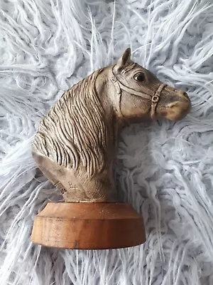 Buy LOOK Poole Pottery Stoneware Welsh Mountain Pony On Stand - RARE • 41.99£