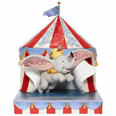 Buy Disney Traditions Figurine - Over The Big Top (Dumbo) - NEW! • 89.99£