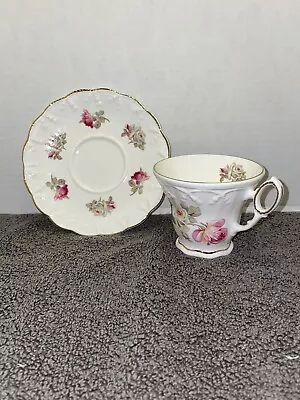 Buy Crown Dorset Fine English Bone China Tea Cup & Saucer Staffordshire England EUC • 24.10£