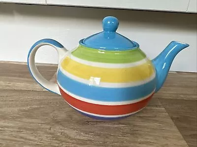 Buy Whittard Teapot Stripe Stripped Rainbow • 7.99£