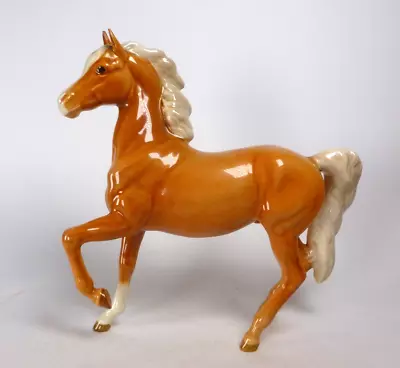 Buy Beswick Prancing Arab Palomino Horse - Beautifully Painted - A/f • 29£