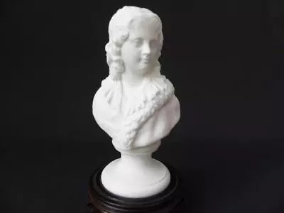 Buy Parian Ware Bust Of A Young Lady 5.5  Tall • 74.99£