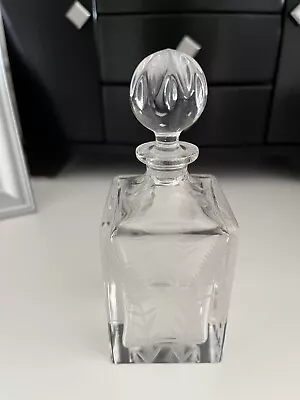 Buy Cut Glass Perfume Bottle With Stopper • 10£