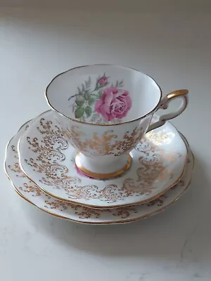 Buy Royal Standard Trio Fine Bone China England Tea Cup  Saucer & Plate Floral  • 38£