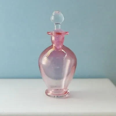 Buy Dolls House Miniatures: Cranberry Glass Bohemian-style Decanter 1:12 Scale • 7.25£