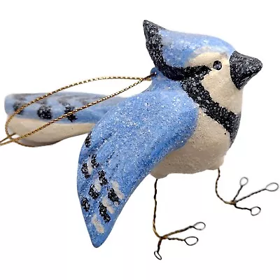 Buy Vintage House Of Hatten Denise Calla Calling Blue Bird Mockingbird Ornament 2000 • 31.70£