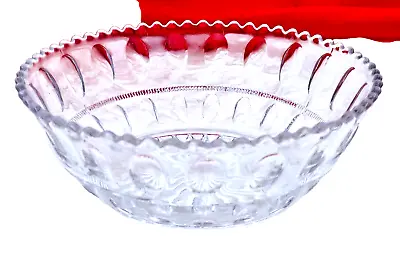 Buy Collectible Antique Victorian Davidson's Flint Glass Sweet Bowl • 19.99£