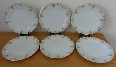Buy Vintage Noritake Japan China  Flora Valley  Dinner Plates #6958, X 6 • 20£