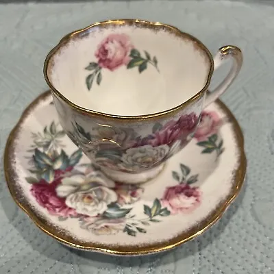 Buy Floral Vintage Teacup, English China Royal Standard Irish Elegance Pattern, Cup  • 20.77£