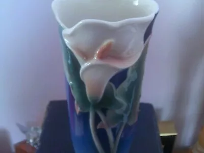 Buy FRANZ Collection Calla Lily Design  Porcelain Flower Vase FZ00003D New And Boxed • 25£