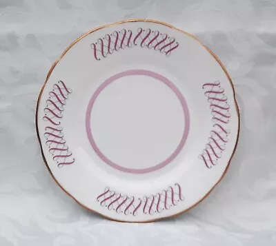 Buy Royal Stafford Lyric Side Plate Bone China Tea Plate In Pink Grey White And Gold • 15.95£