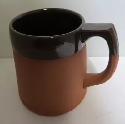 Buy Vintage Terracotta Brown Glazed Mug - Royal Barum Ware C.H. Brannam • 12£