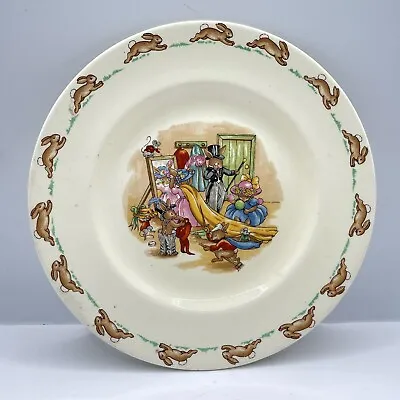 Buy Bunnykins Plate Royal Doulton Bone China Vintage Rare Lovely Quality Piece • 12.78£