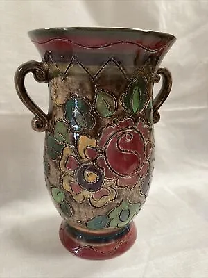 Buy Rare Shorter & Son Art Deco Vase Mabel Leigh C 1933 Medina 20 Cm • 48£