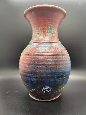 Buy Michael Kennedy Ceramics Ireland Studio Art Pottery Vase Decorative/ Colourful • 29.99£