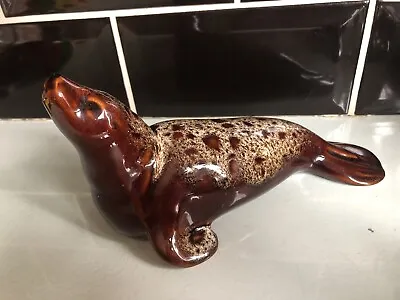 Buy Pottery Seal Animal Figure Sea Lion Ceramic Sculpture By Fosters Pottery • 8.99£