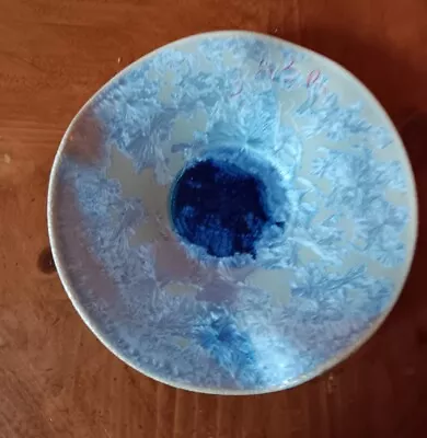 Buy Studio Art Crysta Pottery Bowl / Wall Art Blue • 43.02£
