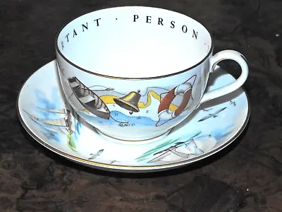 Buy Royal Worcester Very Important Person Sailing Cup & Saucer • 12.99£
