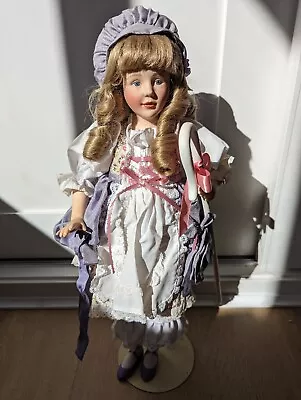 Buy Franklin Heirloom Dolls  Little Bo Peep  - Porcelain Doll - Helen Kish • 20£