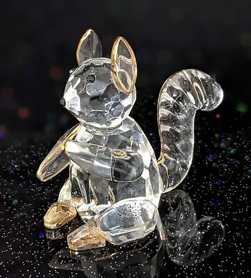 Buy Crystal Cut Glass Squirrel Figure • 7.99£