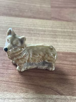 Buy Vintage Wade Whimsie CORGI/English Whimsie Collectable/dog Miniature Ornament • 3£