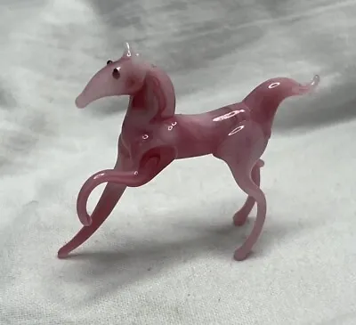 Buy Vintage Murano Milk Glass Animal Horse Ornament • 14£