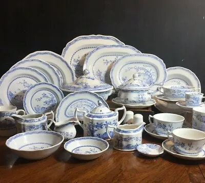 Buy Furnivals Quail Blue England Dishes Various Items Dinnerware & Serving Piece • 336.14£
