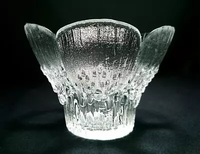 Buy Scandinavian Glass Candleholder By Pertti Kallioinen 1960s Finland Vintage Retro • 39.99£