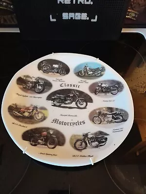 Buy Classic Motorcycles Foley Bone China Collectors Plate (rare) • 44£