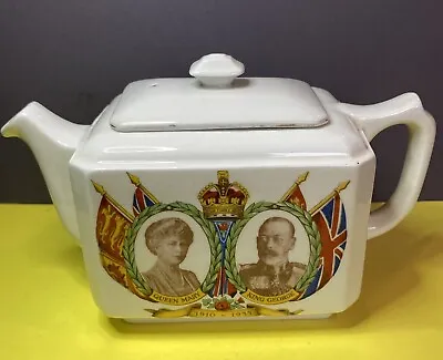 Buy 1910-1935  Maling Ware  Mary & King George Silver Jubilee  Ringtons Teapot • 25£