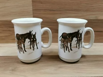 Buy 2 X F.R. Gray & Sons Aldridge Stafforshire Ceramic Tea / Coffee Cup Mug Horses  • 7.99£