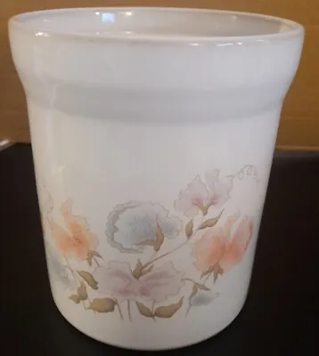 Buy Denby Fine Stoneware Coloroll England Utensil Pot Storage Jar Neutral Peach Grey • 0.99£