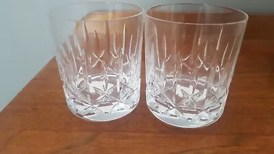 Buy 2 X Waterford Crystal Tumblers Old Fashioned MOURNE Whiskey Glasses 3.5  9oz NEW • 35£
