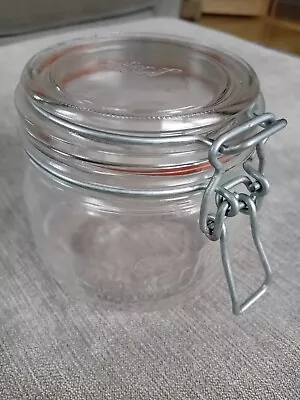 Buy Vintage Le Parfait Glass Jar ~ Preserving Storage Canning Canister ~ 500ml • 5£