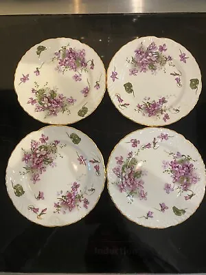 Buy 2 Spode Hammersley Victorian Violets Side Plates. UK P&P Included. 2 Prs Avail. • 15£