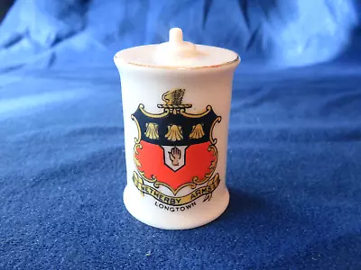 Buy Swan Crested China WW1 Canister Bomb - Longtown (Wetherby Arms) • 2.50£
