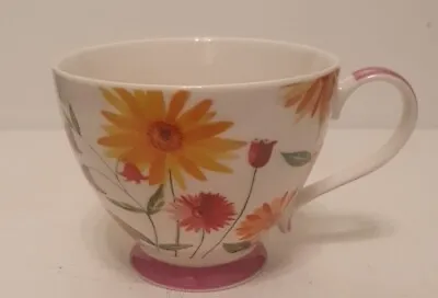 Buy Queens By Churchill Couture Summer Meadows Petal Footed Mug Fine China • 10£