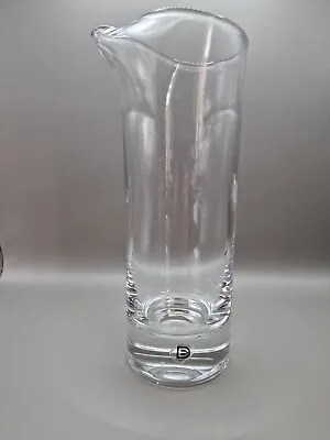 Buy 1980's Dartington Crystal Glass Cocktail Mixer Jug, R W Ice Lip Pourer, 450 Ml • 15£