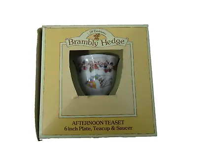 Buy Brambly Hedge 3 Piece Autumn Afternoon Tea Set Labelled Box VINTAGE • 149.49£