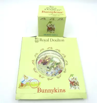 Buy Bunnykins Money Box & Christening Plate By Royal Doulton • 15.99£