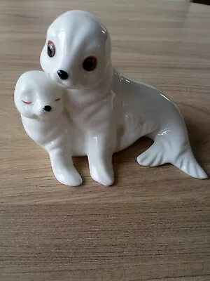 Buy Very Cute Royal Osborne Bone China Mother And Baby Seal • 5.50£